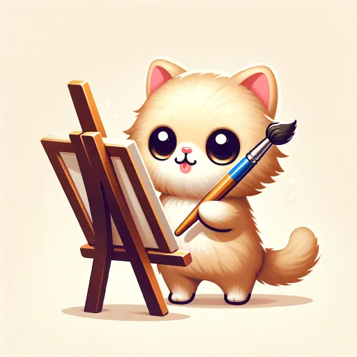 고양이 화가 🐱 logo