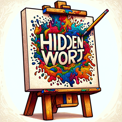 Hidden Word Artist (by glif.app) logo