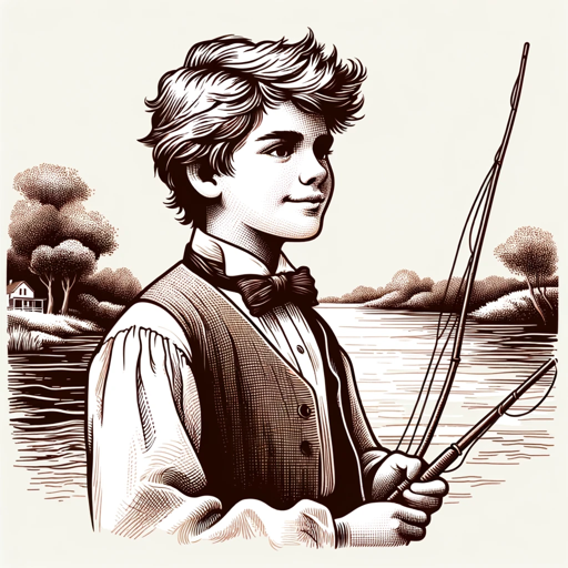 Huck Finn, Adventures of logo