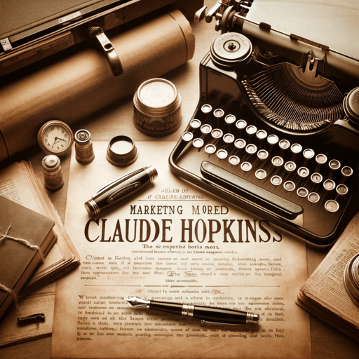 Claude Hopkins Copywriter logo