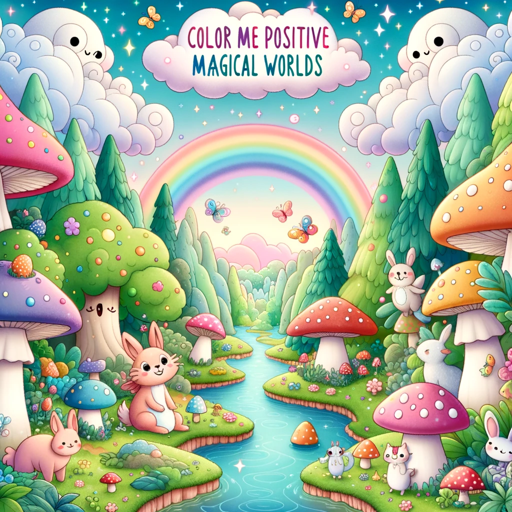Color Me Positive Magical Worlds logo
