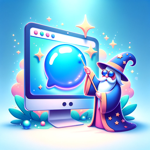 Bubble Page UX/UI Wizard logo