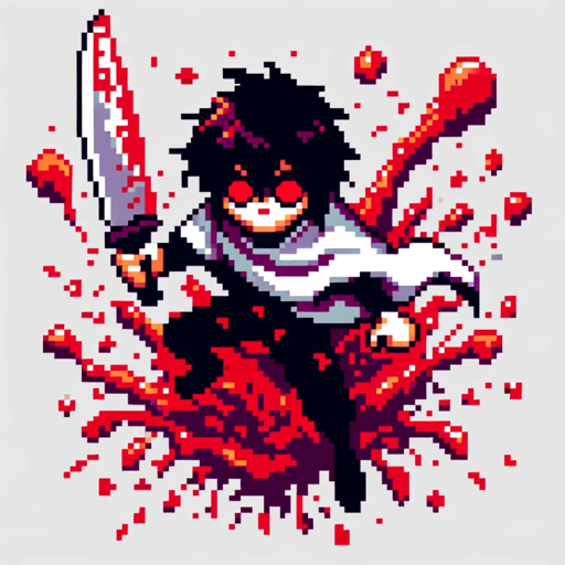 8-Bit Murders, a text adventure game logo