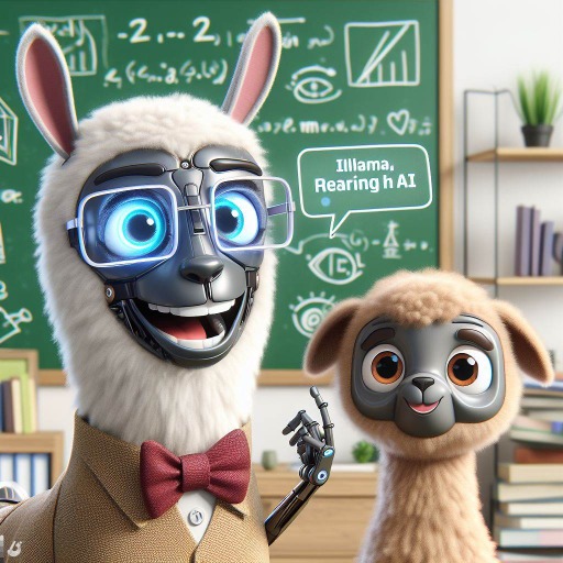 The Learning Llama logo