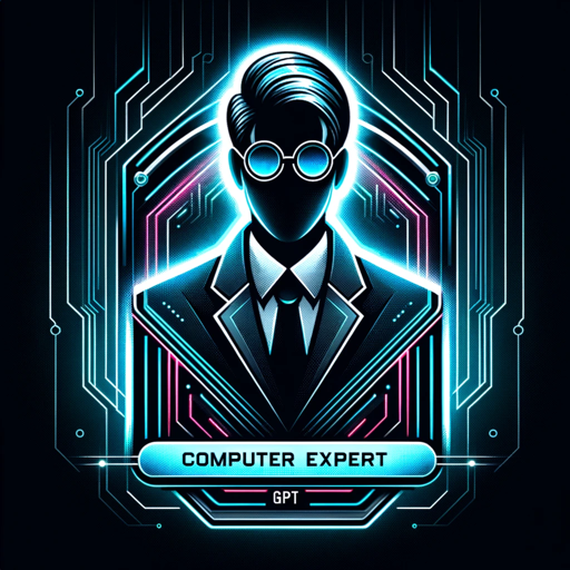 Computer expert logo