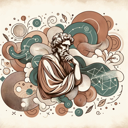 The philosopher logo