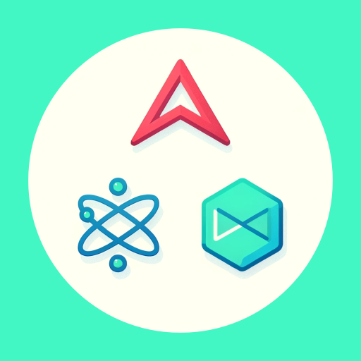 Full-Stack Developer Angular React Vue logo