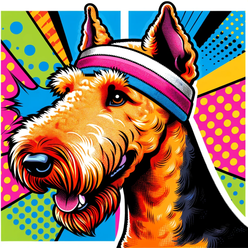 🐾 Airedale Fitness & Style Pro 🐩 logo
