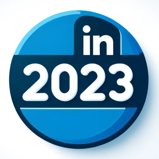 LnkdIN Wrapped 2023 logo