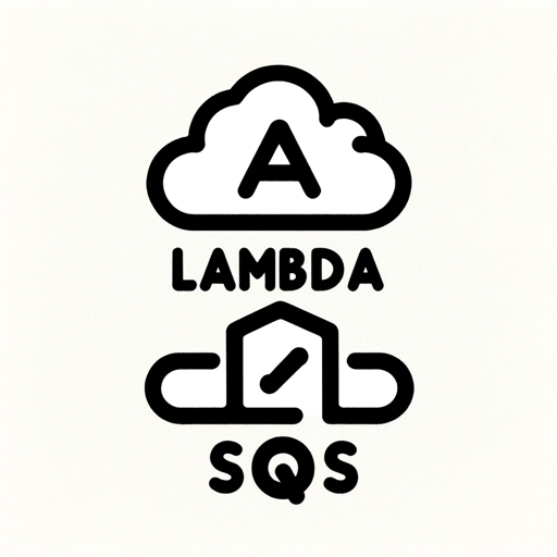 AWS Lambda and SQS logo