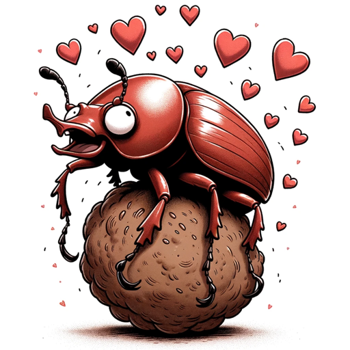 Lovebug the Dung Beetle logo
