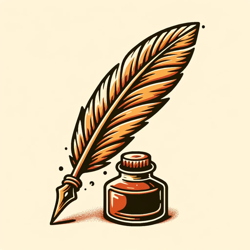 The Ghostwriter's Quill logo