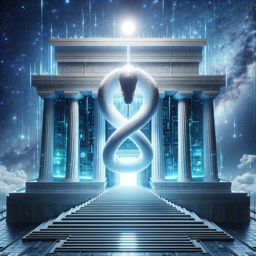 God's Python Selenium Automation logo