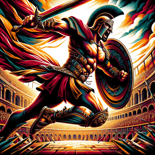 Gladiators of the arena logo