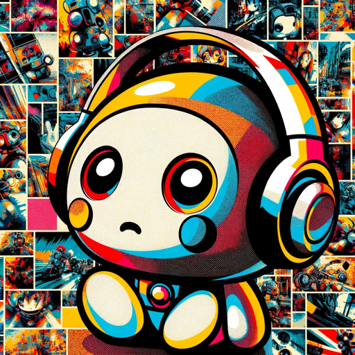 Robot illustration Creator logo