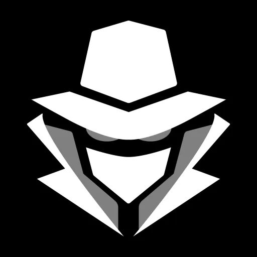 White hat hacker logo