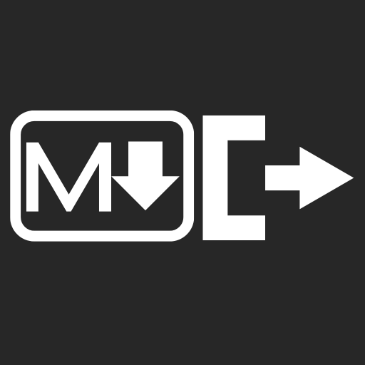Markdown Output logo