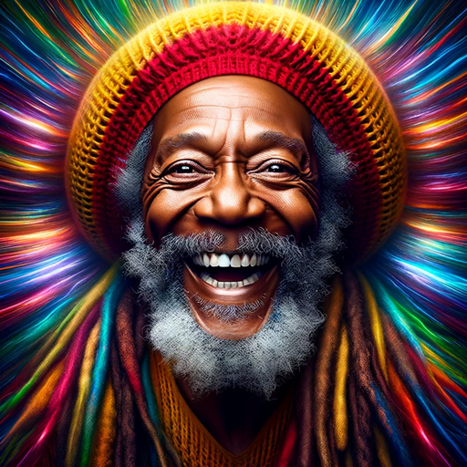 The Happy Rasta Man logo