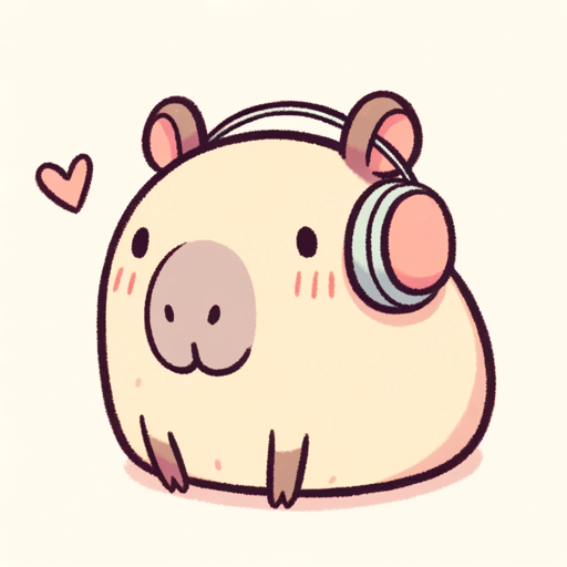 cappy: ur gen-z advice capybara ✨ logo