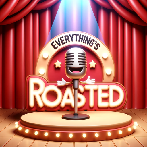 Everything's Roasted - Roast Your Pics 😈😜🤣 logo