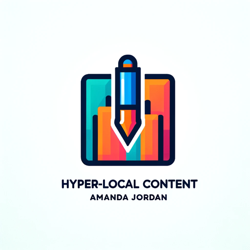 Hyper-Local Content - Amanda Jordan logo