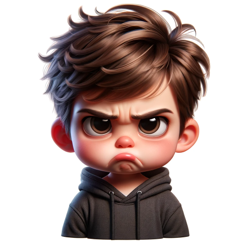 愚痴をこぼす君 logo