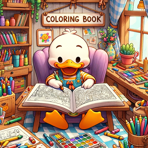 Duck's Coloring Page Maker logo