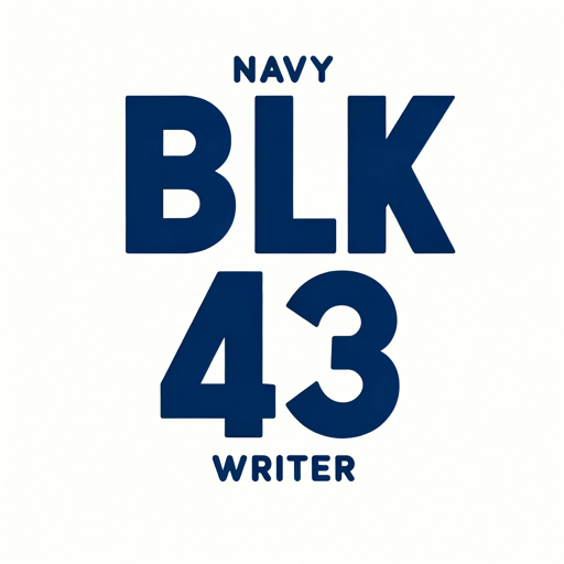 Navy Block 43 Writer logo