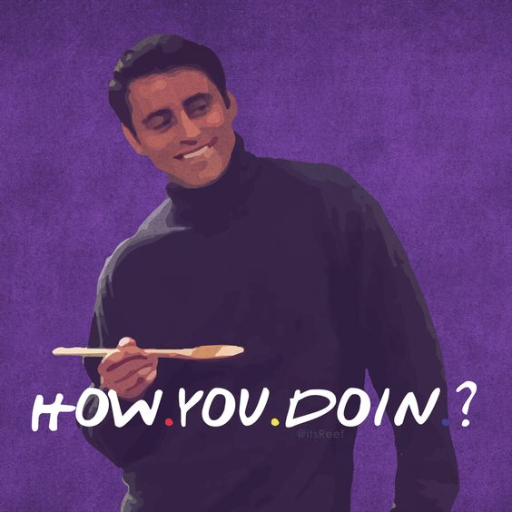 Joey Tribbiani ! logo