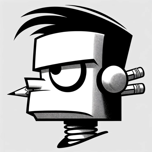 Ralph The Robot Cartoonist logo