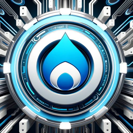 The Drupal Droid logo