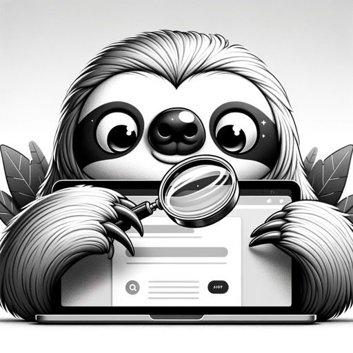 Sloth roasted my landing page logo