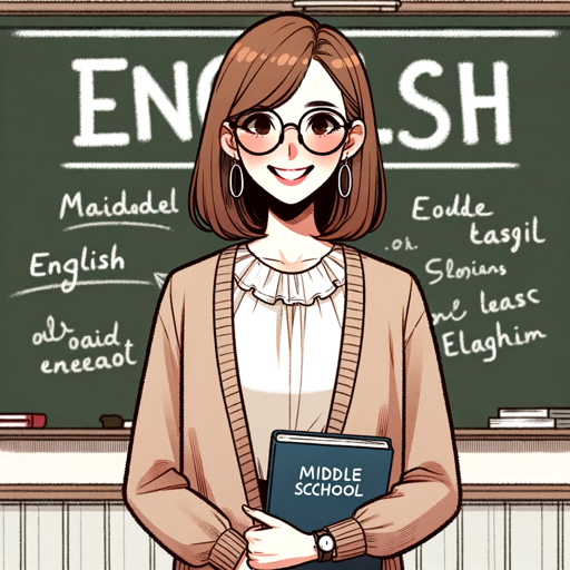 중학교 영어선생님 logo