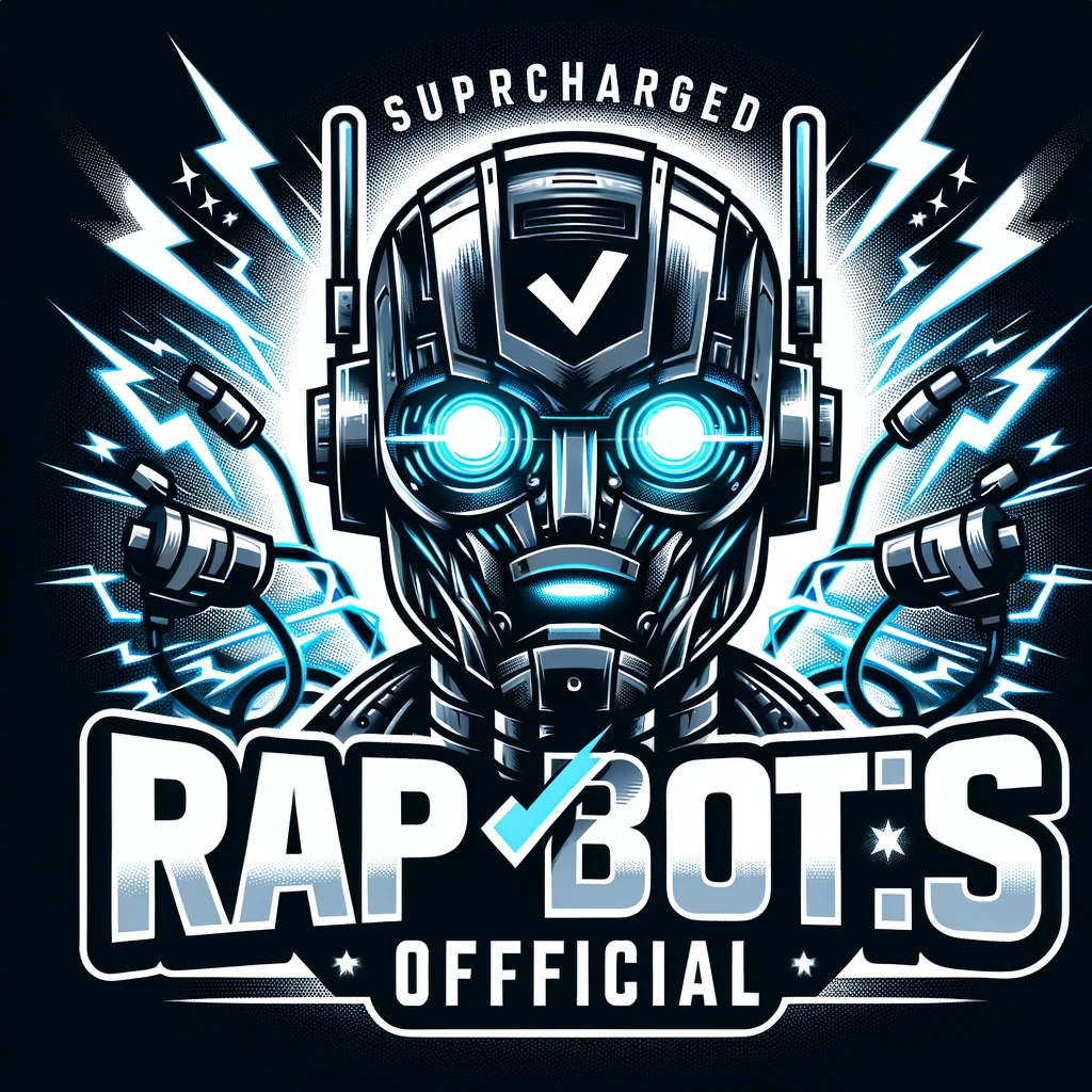 Rap Bots Official ✅ SUPER CHARGED logo