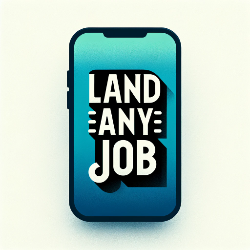 Land any job logo