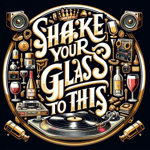 Shake Your Glass to This logo