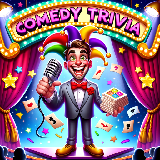 🎭 Quick-Wit Comedy Trivia Master 🃏 logo