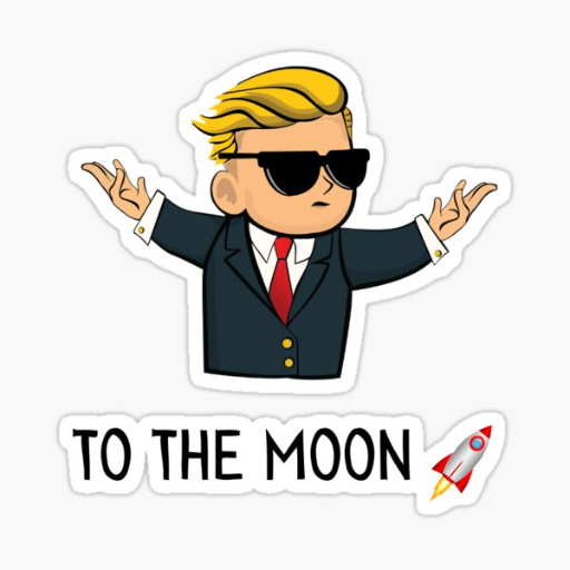 To the Moon 🚀💎 logo