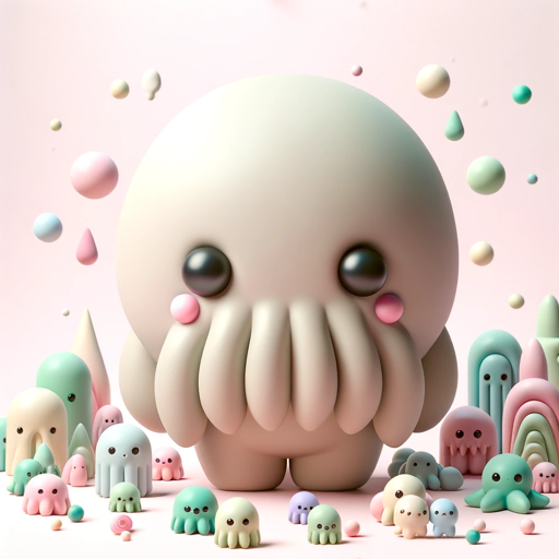 Cute Little Cthulhu, a text adventure game logo