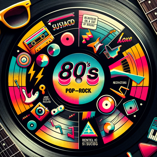 🗣️ 🎧  80s Pop-Rock logo