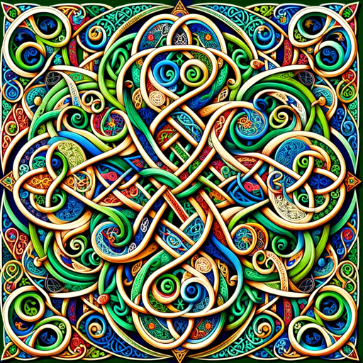 The Book of Kells Scholar logo