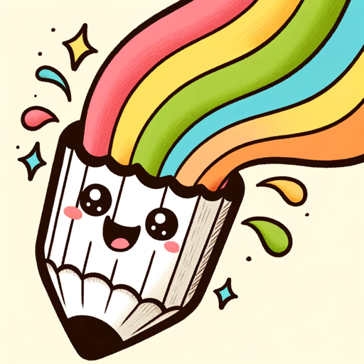 Black and White Coloring Crafter logo
