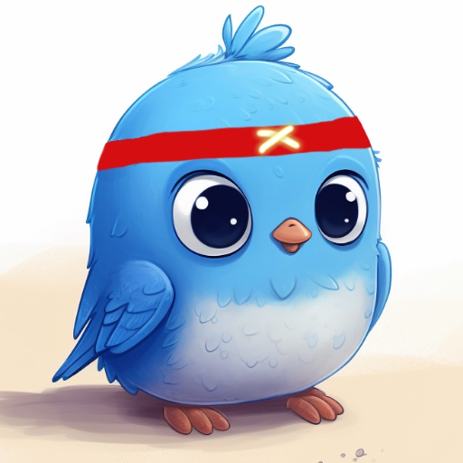 Thread Assistant: Blue Bird X logo