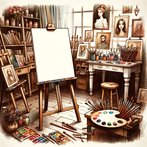 Self Portrait Painter - One click portraits logo