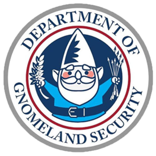 Department of Gnomeland Security logo
