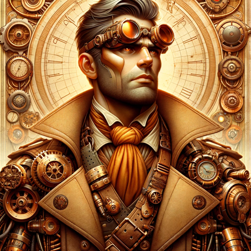 Steampunk Battles, a text adventure game logo