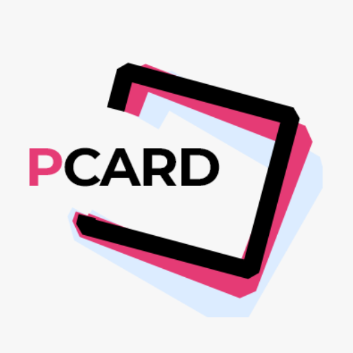 Christmas E-Cards + Postcards | Pcard logo