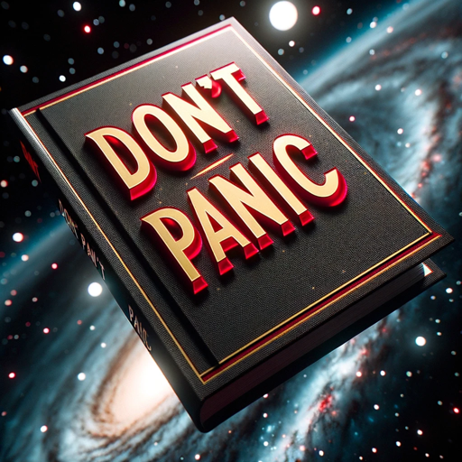 The Hitchhiker's Guide to the Coding Galaxy logo