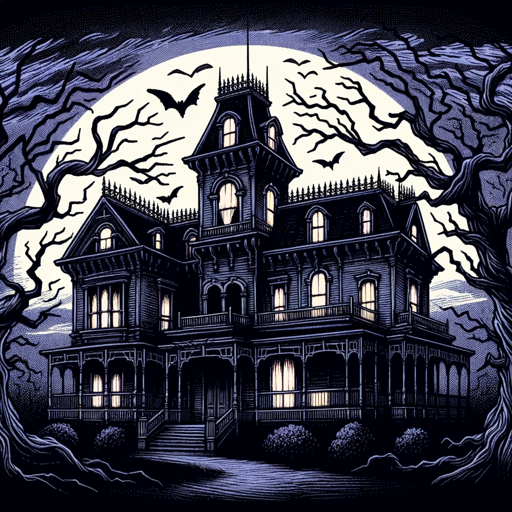 Interactive horror game logo
