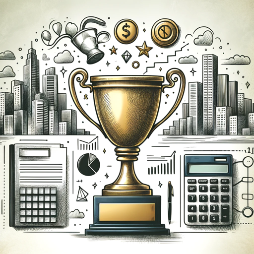 Accountant Trophy Designer logo